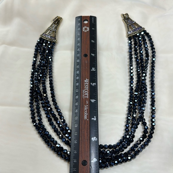 Heidi Daus beaded faceted necklace & bracelet set 2pc - Picture 8 of 12